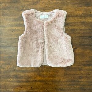 H&M Soft Blush Vest Size 6X/7 EUC